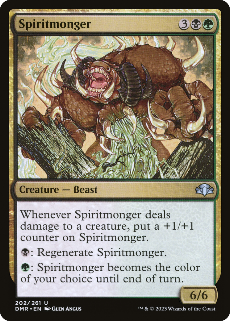 Spiritmonger [Dominaria Remastered]-1
