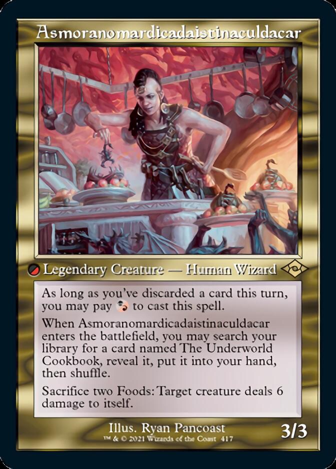 Asmoranomardicadaistinaculdacar (Retro Foil Etched) [Modern Horizons 2]-1