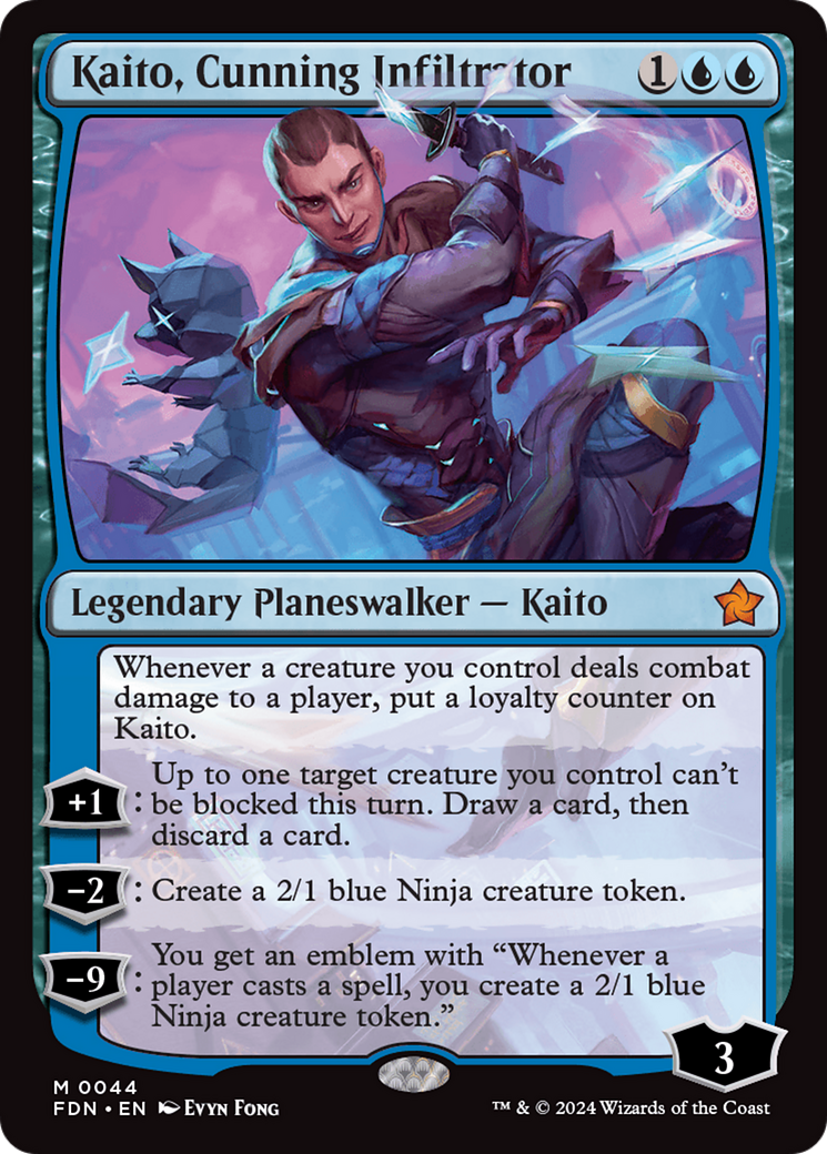 Kaito, Cunning Infiltrator [Foundations]-1