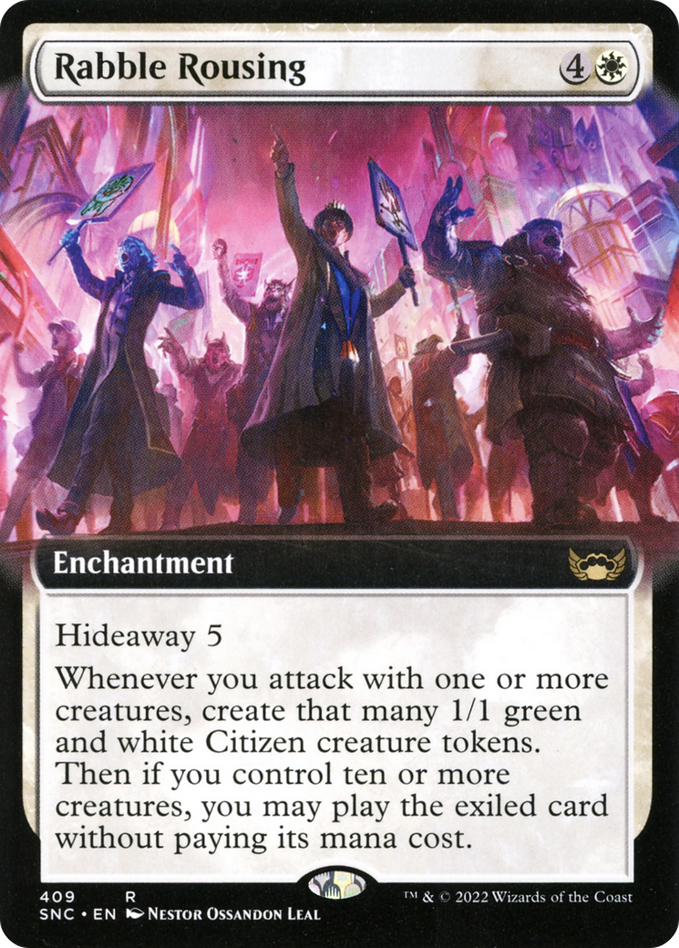 Rabble Rousing (Extended Art) [Streets of New Capenna]-1