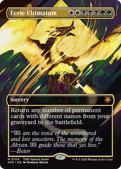 Eerie Ultimatum (Borderless) [Tarkir: Dragonstorm Special Guests]-1