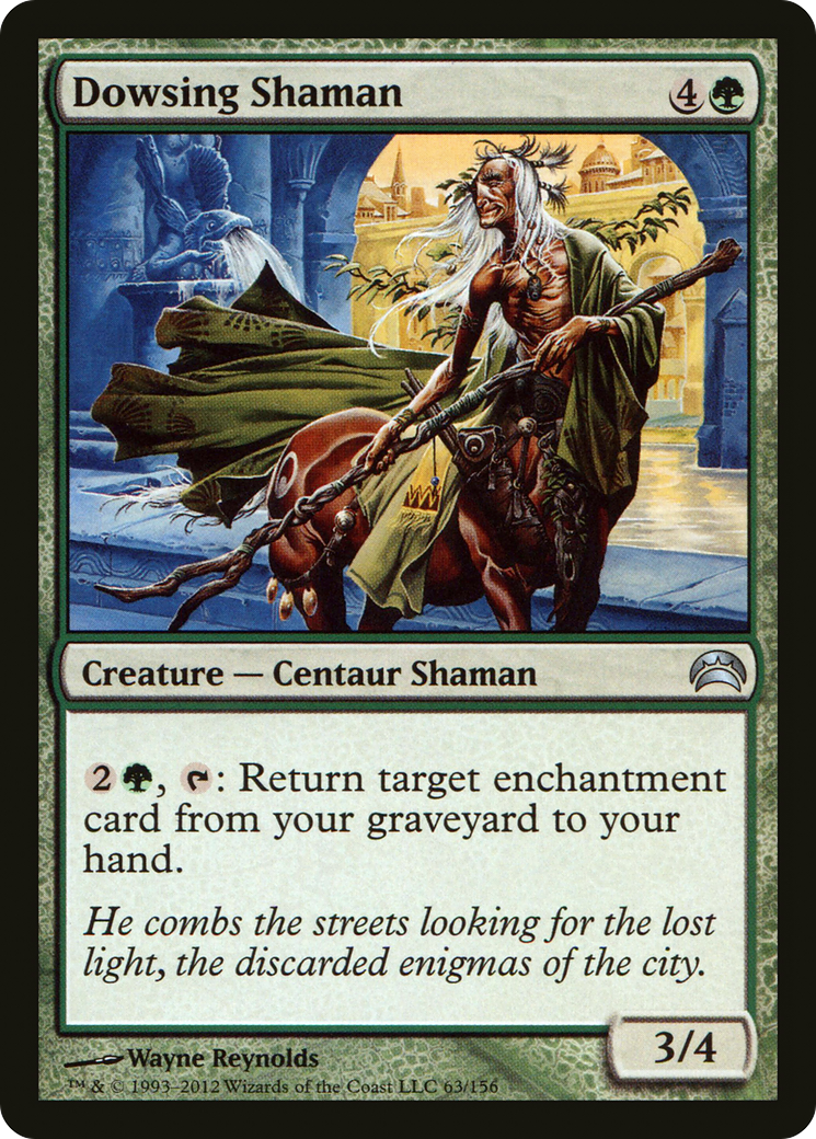 Dowsing Shaman (PC2-063) - Planechase 2012 Foil-1