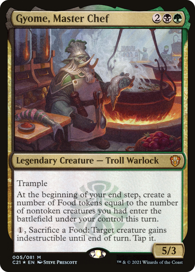 Gyome, Master Chef [Commander 2021]-1