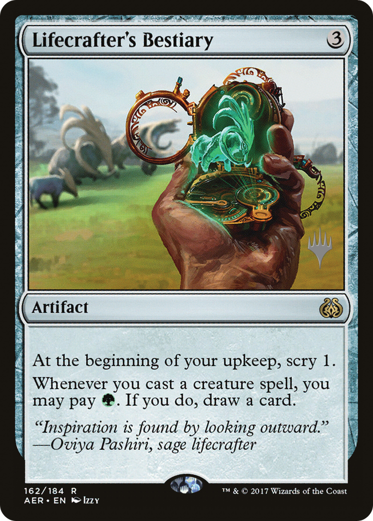 Lifecrafter's Bestiary (Promo Pack) [Aether Revolt Promos]-1