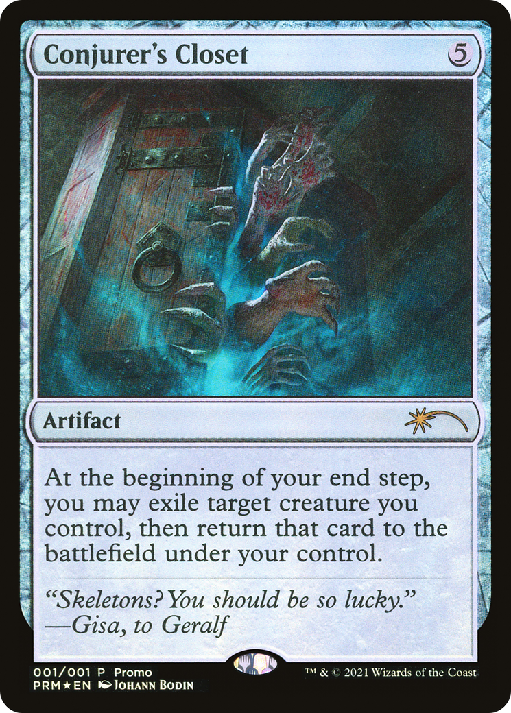 Conjurer's Closet (PWP21-006) - Wizards Play Network 2021 Foil-1