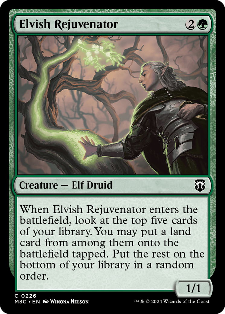 Elvish Rejuvenator [Modern Horizons 3 Commander]-1