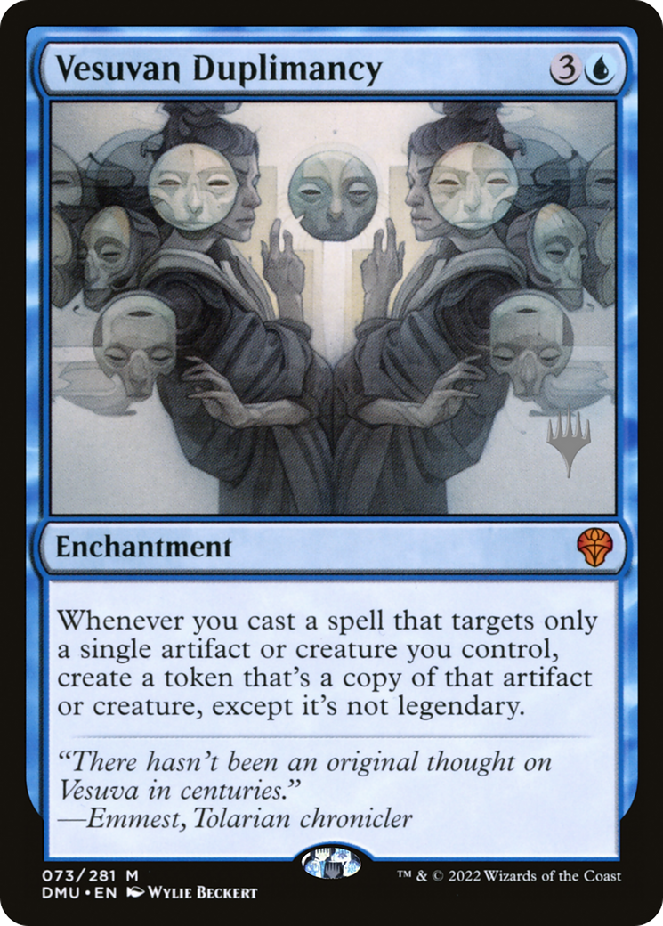 Vesuvan Duplimancy (PPDMU-073) - Dominaria United Promos Foil-1