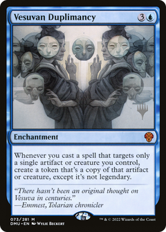 Vesuvan Duplimancy (PPDMU-073) - Dominaria United Promos-1