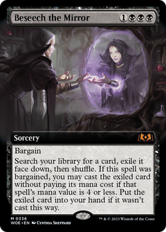 Beseech the Mirror (Extended Art) [Wilds of Eldraine]-1