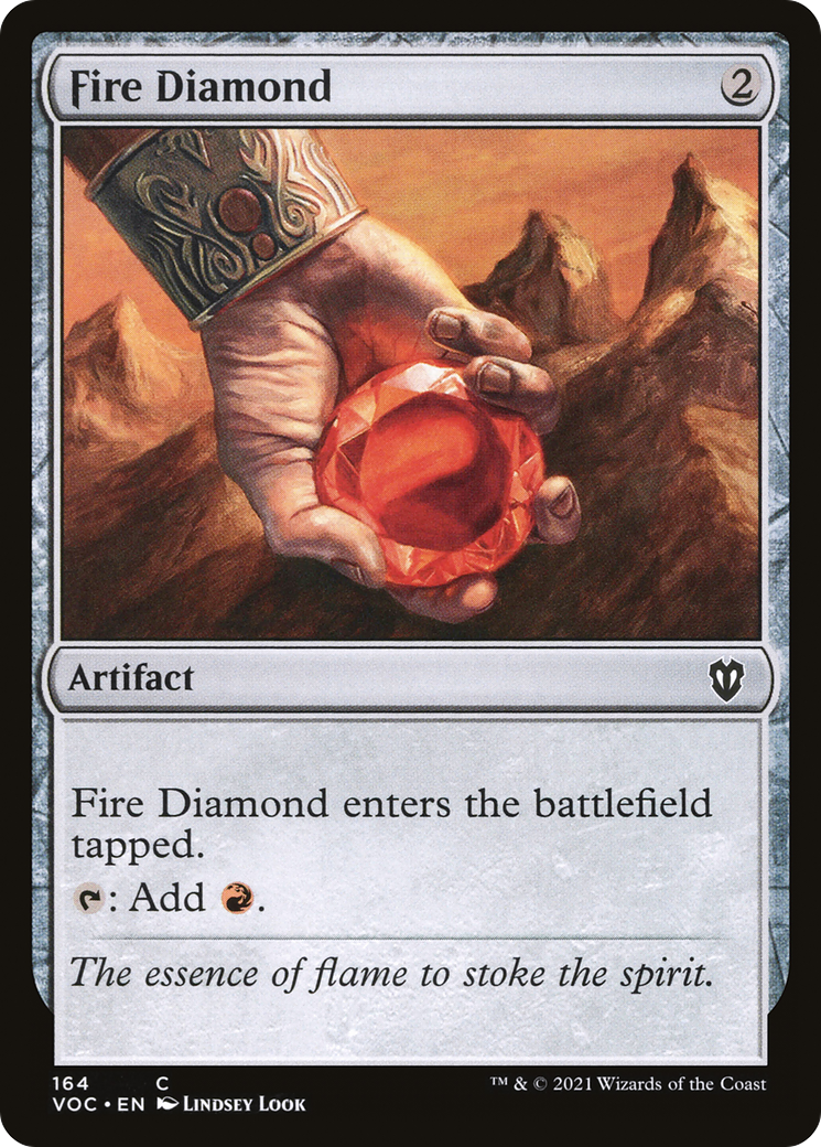 Fire Diamond [Innistrad: Crimson Vow Commander]-1