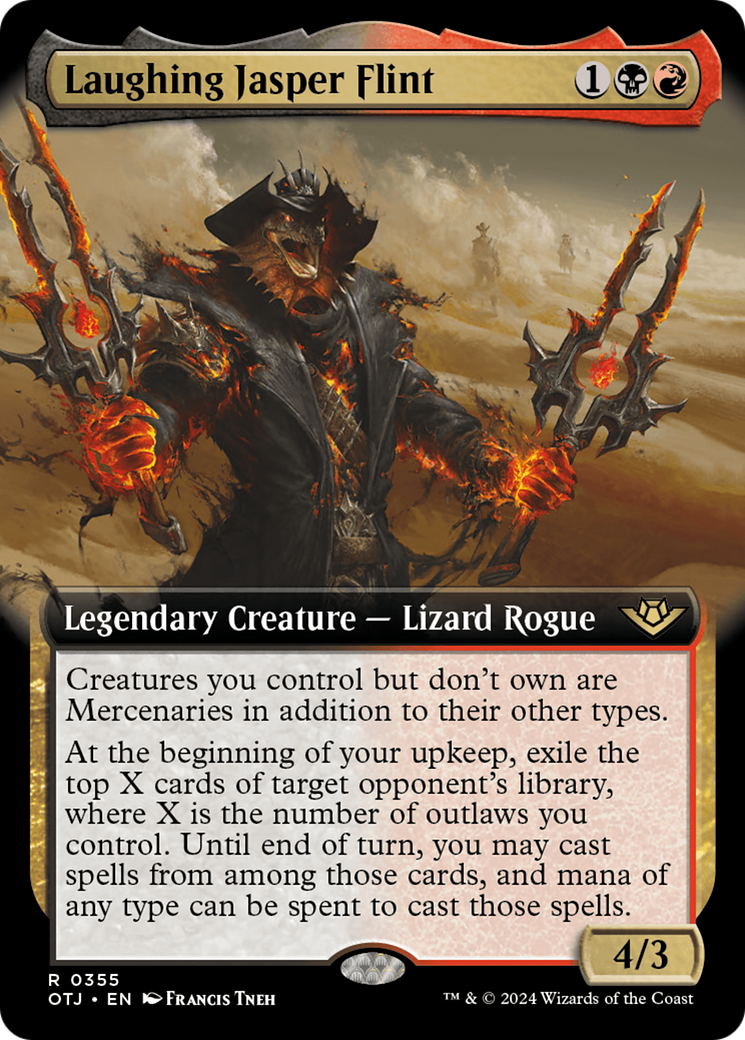Laughing Jasper Flint (Extended Art) [Outlaws of Thunder Junction]-1
