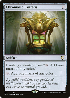 Chromatic Lantern [Phyrexia: All Will Be One Commander]-1