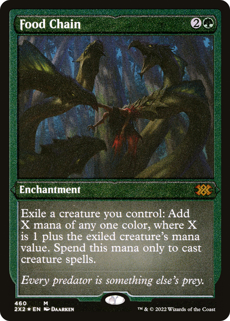 Food Chain (Foil Etched) [Double Masters 2022]-1