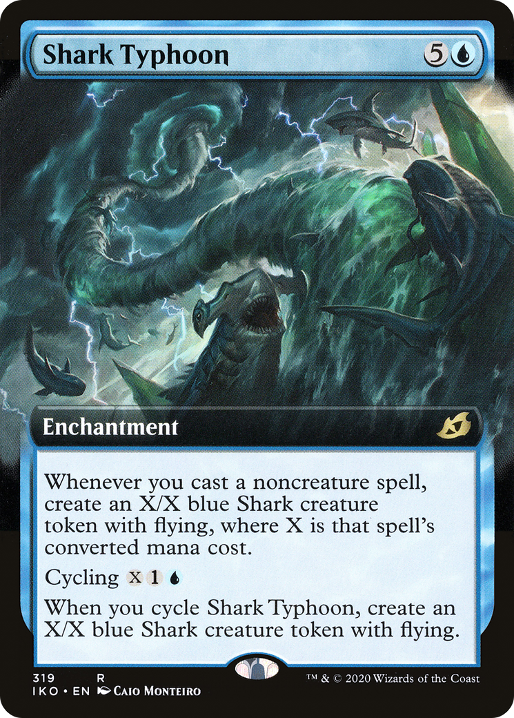 Shark Typhoon (Extended Art) [Ikoria: Lair of Behemoths]-1