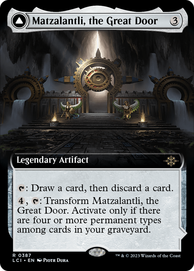 Matzalantli, the Great Door // The Core (Extended Art) [The Lost Caverns of Ixalan]-3