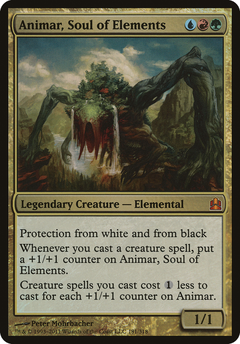 Animar, Soul of Elements (Oversized) [Commander 2011 Oversized]-1