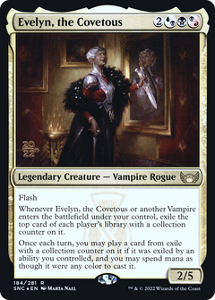 Evelyn, the Covetous [Streets of New Capenna Prerelease Promos]-1