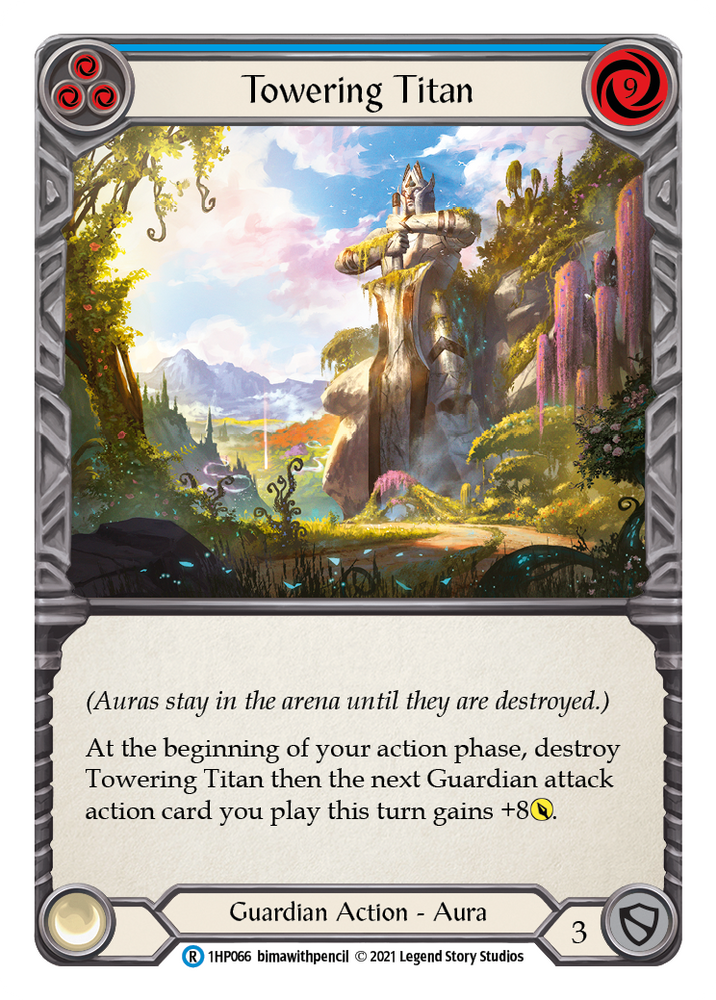 Towering Titan (Blue) [1HP066] (History Pack 1)