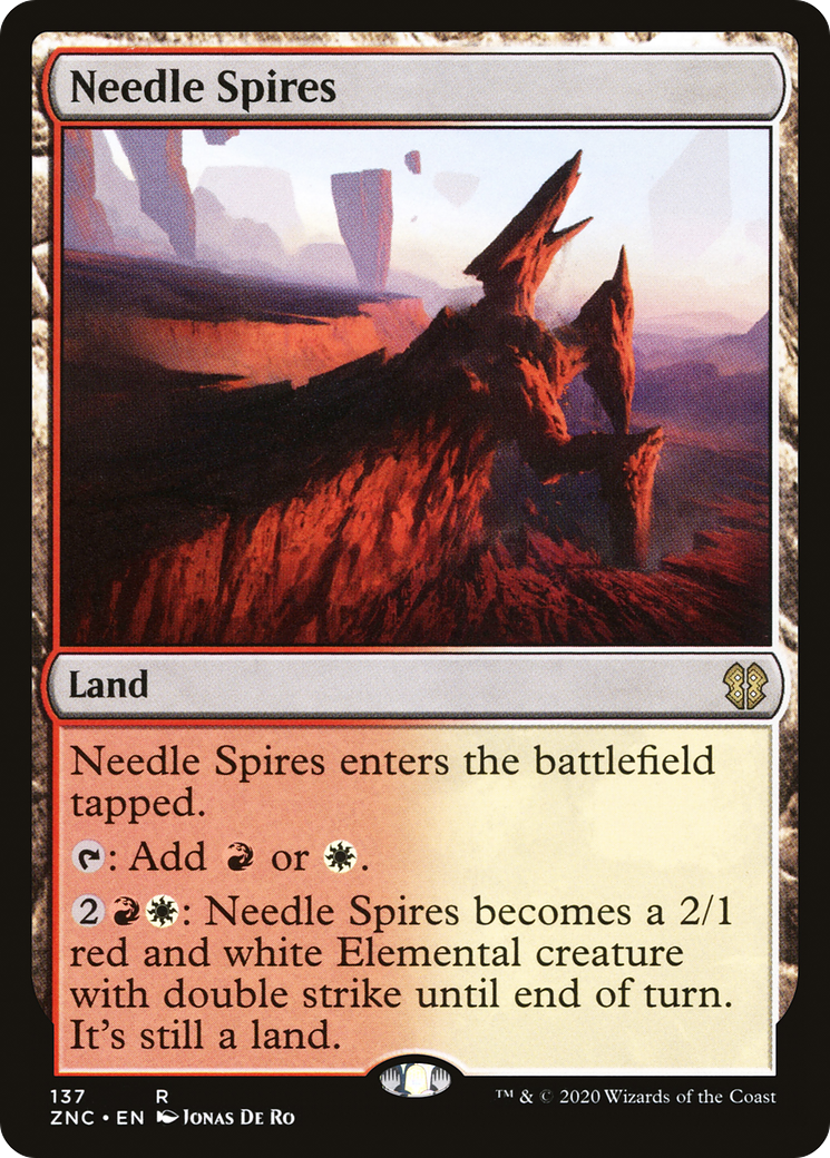 Needle Spires [Zendikar Rising Commander]-1