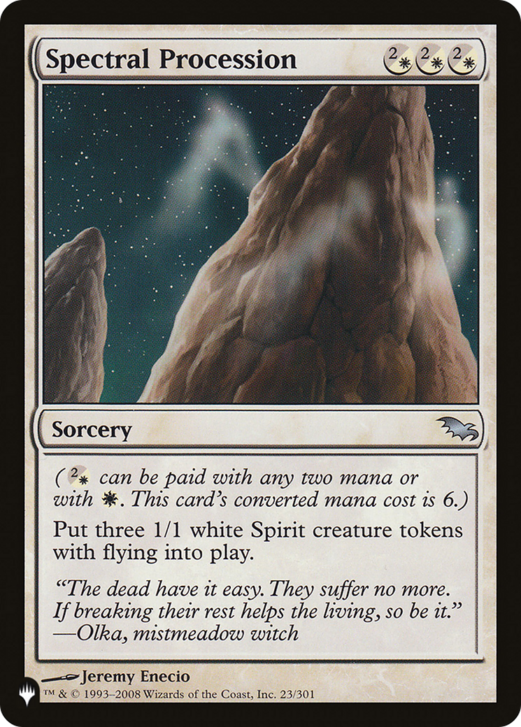 Spectral Procession [The List]-1
