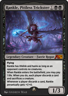 Rankle, Pitiless Trickster (YOTJ-011) - Alchemy: Outlaws of Thunder Junction-1