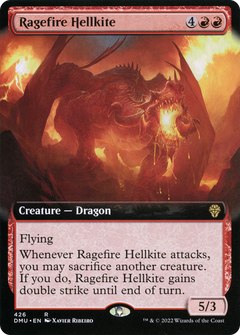 Ragefire Hellkite (Extended Art) [Dominaria United]-1