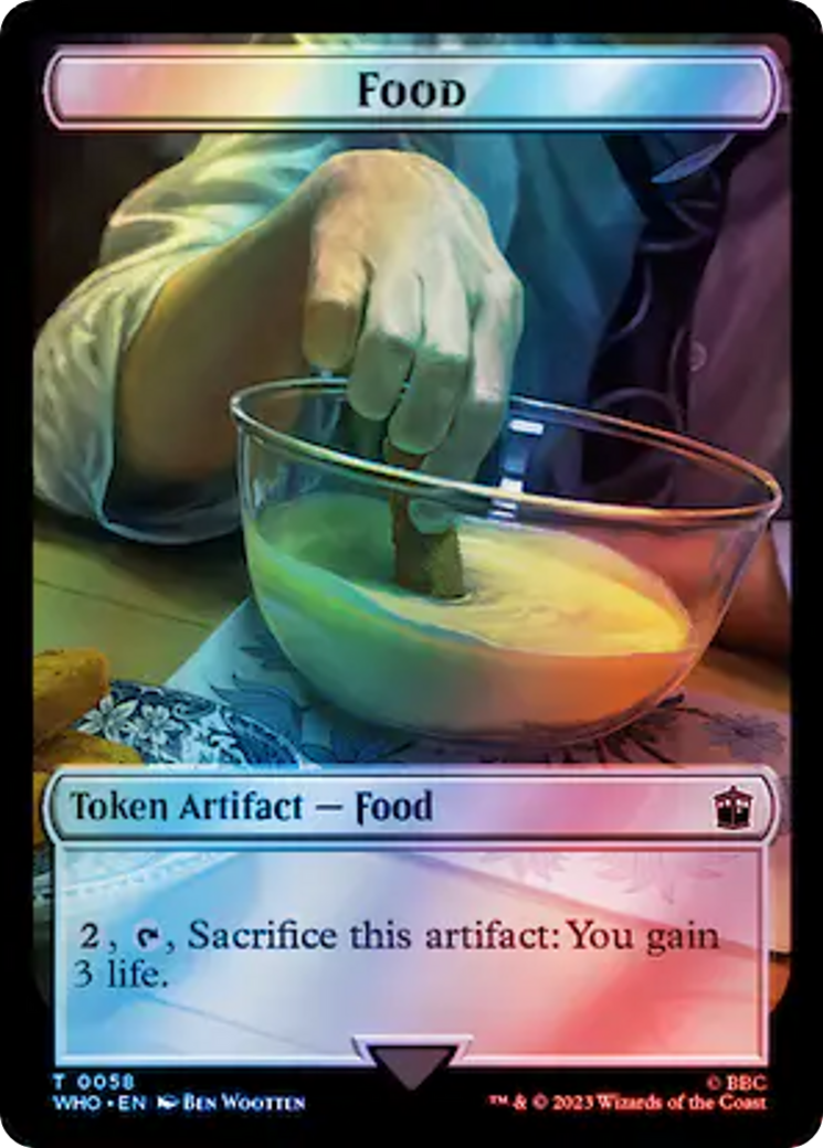 Food (TWHO-058) - Doctor Who Tokens Foil-1