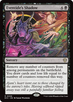 Eventide's Shadow [Lorwyn Eclipsed Commander]-1