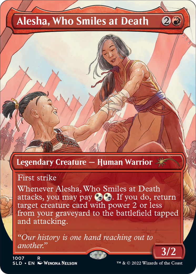 Alesha, Who Smiles at Death [Secret Lair Drop Series]-1