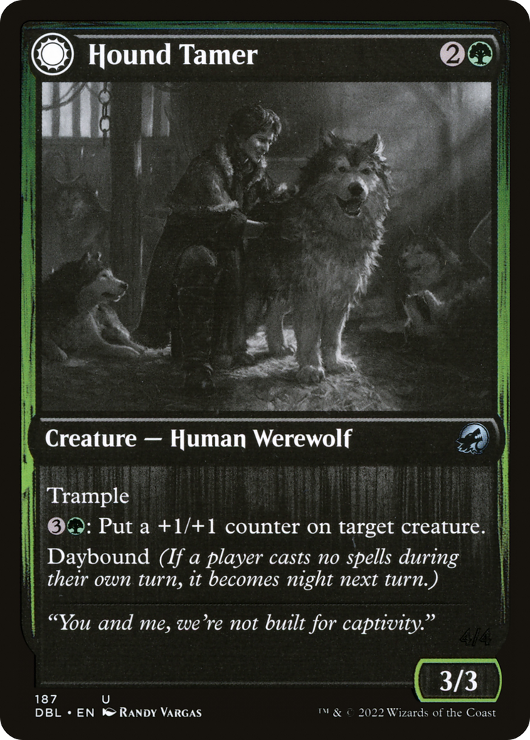 Hound Tamer // Untamed Pup [Innistrad: Double Feature]-3