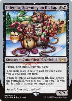 Infernius Spawnington III, Esq. [Unsanctioned]-1