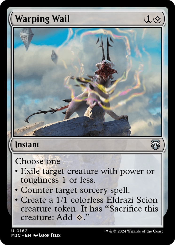 Warping Wail (M3C-162) - Modern Horizons 3 Commander-1
