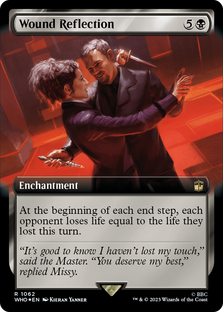 Wound Reflection (Extended Art) (Surge Foil) (WHO-1062) - Doctor Who: (Extended Art) Foil-1