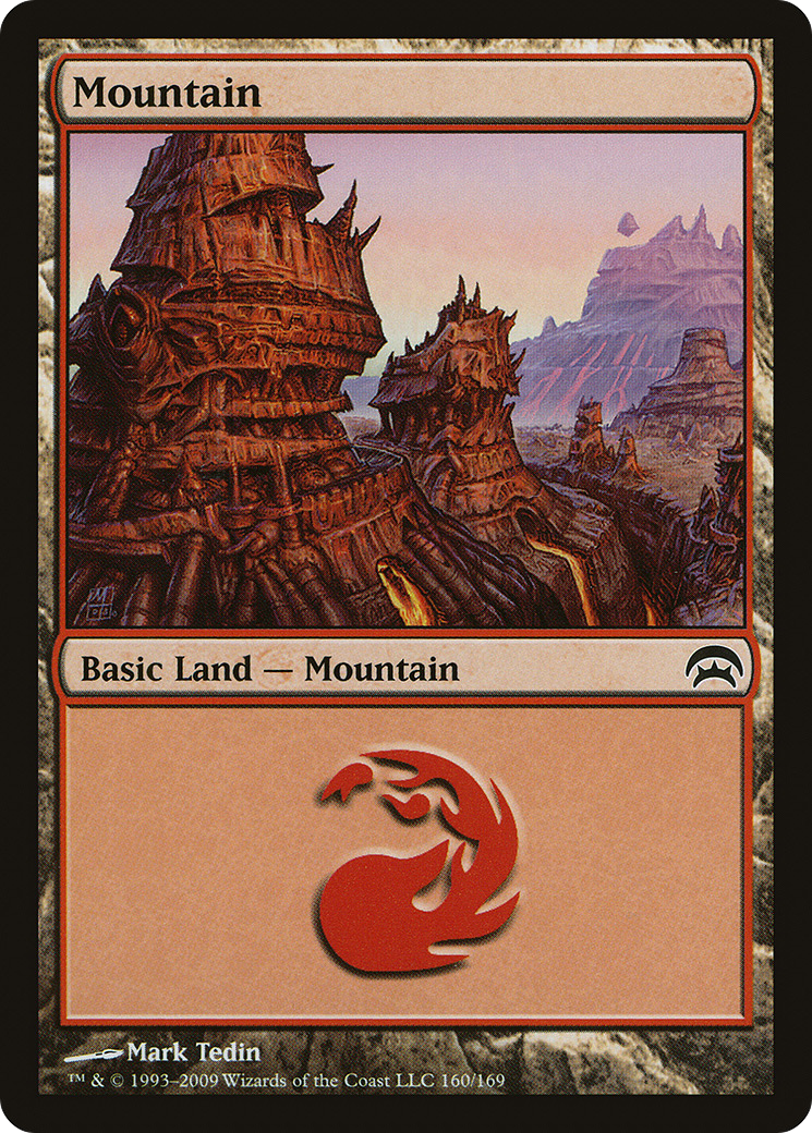 Mountain (160) [Planechase]-1