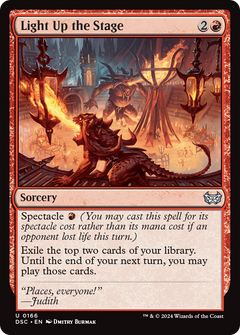 Light Up the Stage [Duskmourn: House of Horror Commander]-1
