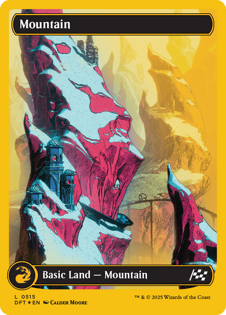 Mountain (0515) (First-Place Foil) [Aetherdrift]-1