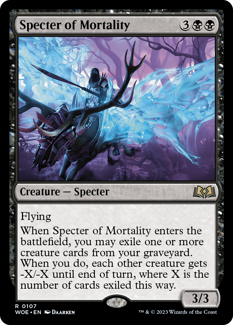 Specter of Mortality [Wilds of Eldraine]-1