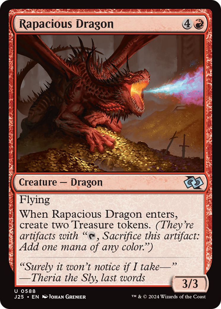 Rapacious Dragon [Foundations Jumpstart]-1