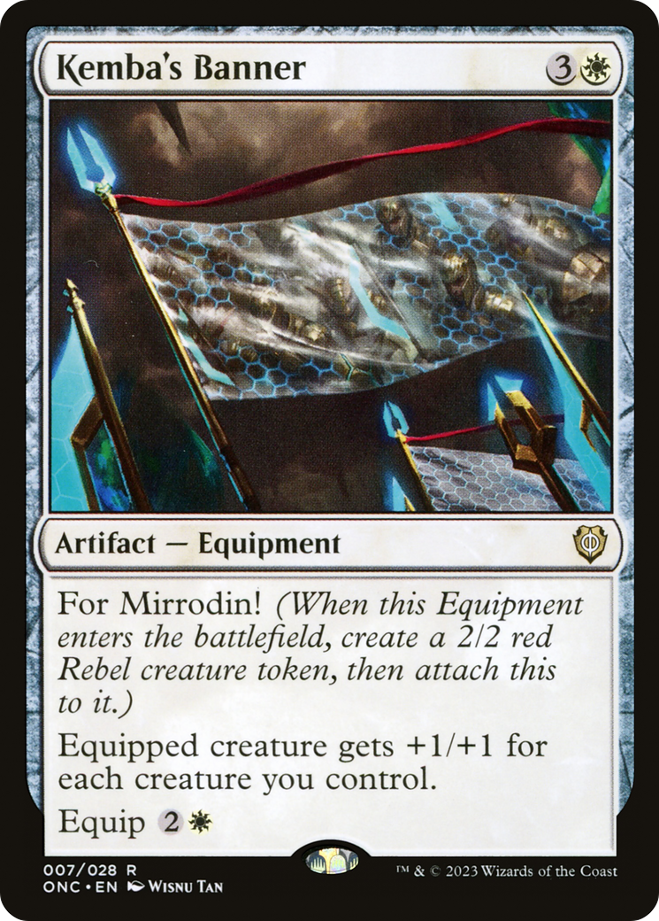 Kemba's Banner [Phyrexia: All Will Be One Commander]-1