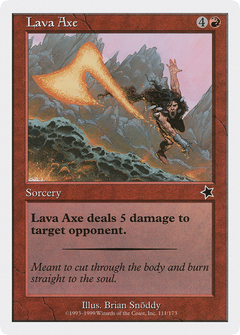 Lava Axe [Starter 1999]-1