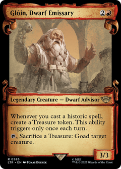 Gloin, Dwarf Emissary [The Lord of the Rings: Tales of Middle-Earth Showcase Scrolls]-1