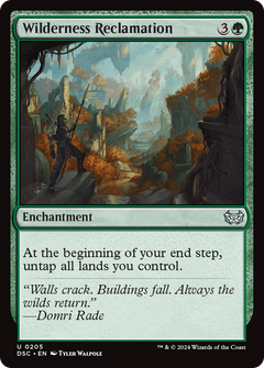 Wilderness Reclamation (DSC-205) - Duskmourn: House of Horror Commander-1