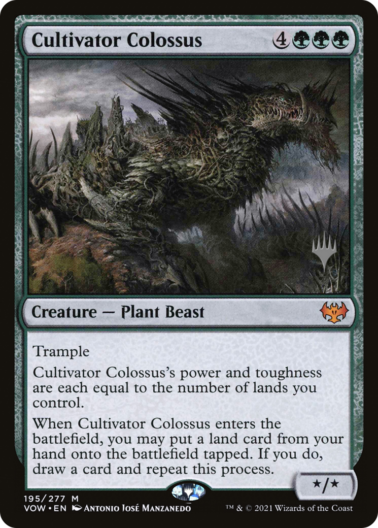 Cultivator Colossus (Promo Pack) [Innistrad: Crimson Vow Promos]-1