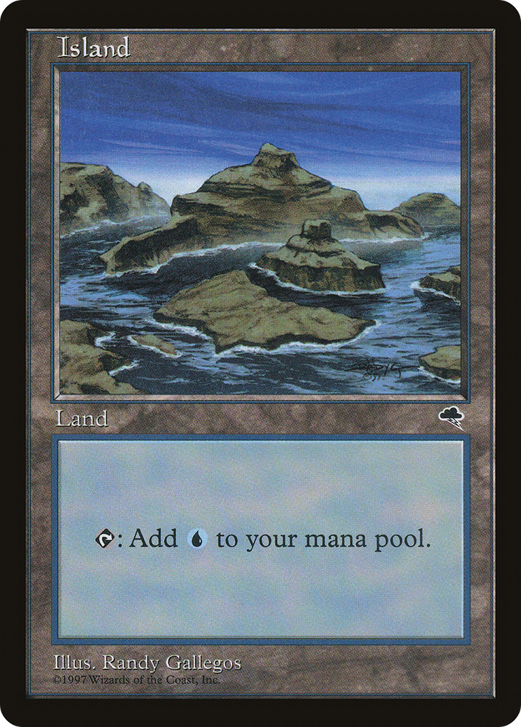 Island (Signature on Right / Blue Sky) [Tempest]-1