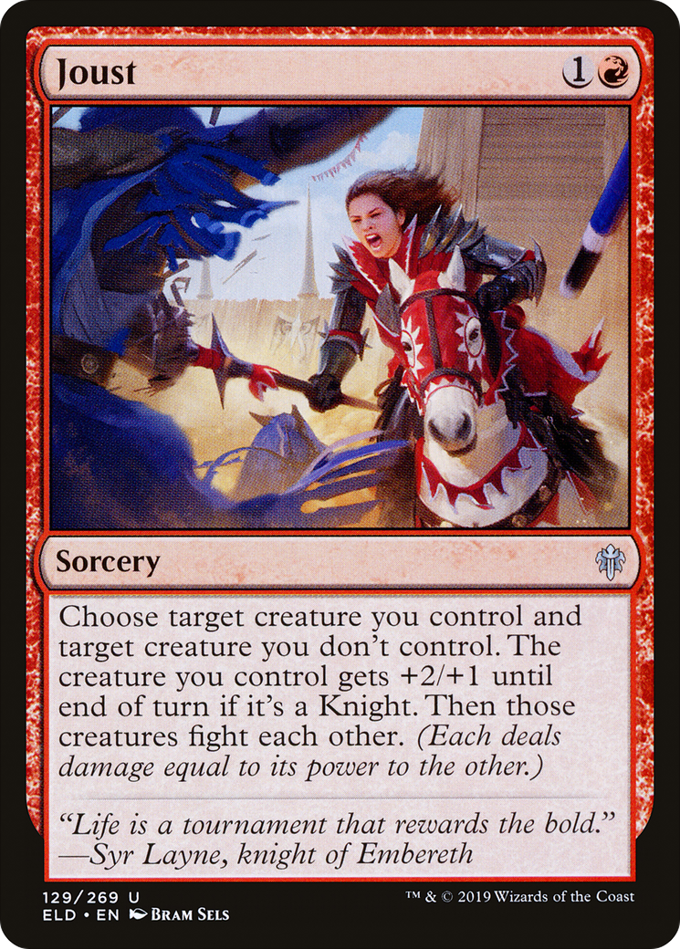 Joust [Throne of Eldraine]-1