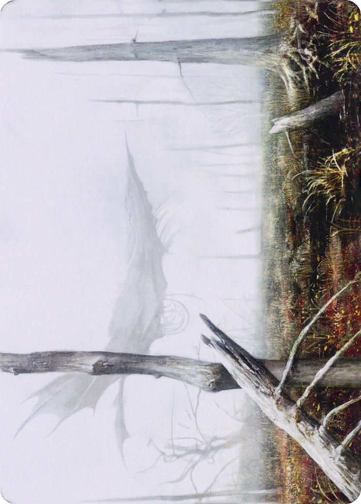 Swamp // Swamp (ADMU-064) - Dominaria United Art Series (Borderless)-3