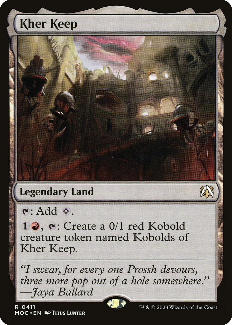 Kher Keep [March of the Machine Commander]-1