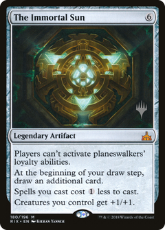 The Immortal Sun (Promo Pack) [Rivals of Ixalan Promos]-1