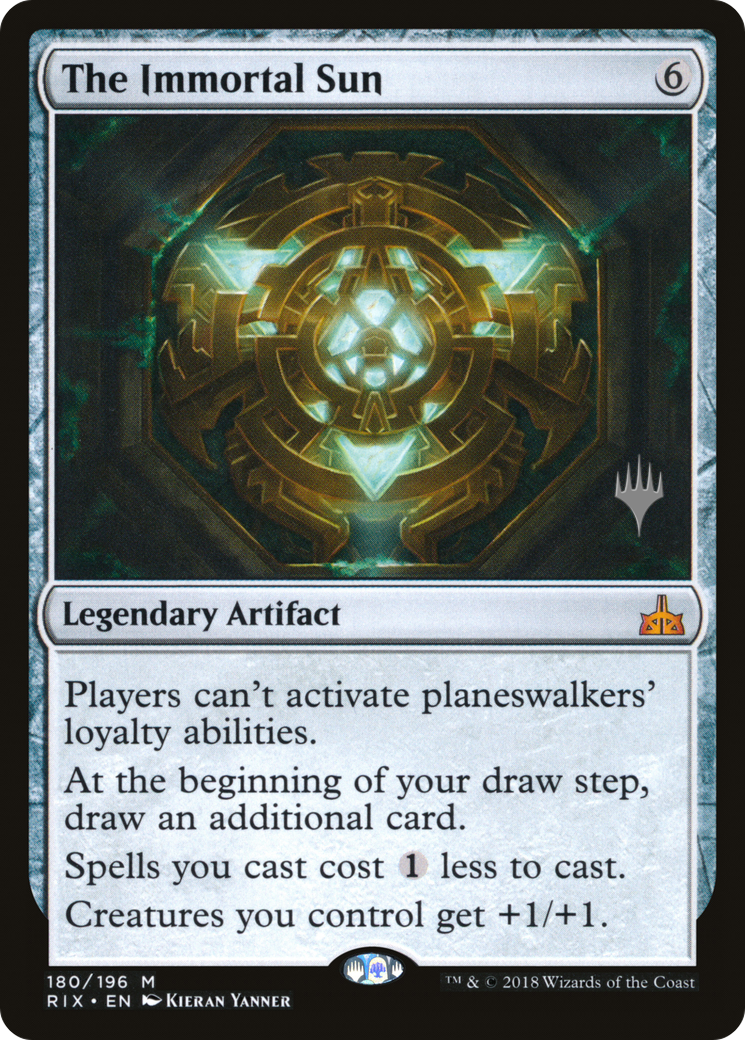 The Immortal Sun (Promo Pack) [Rivals of Ixalan Promos]-1
