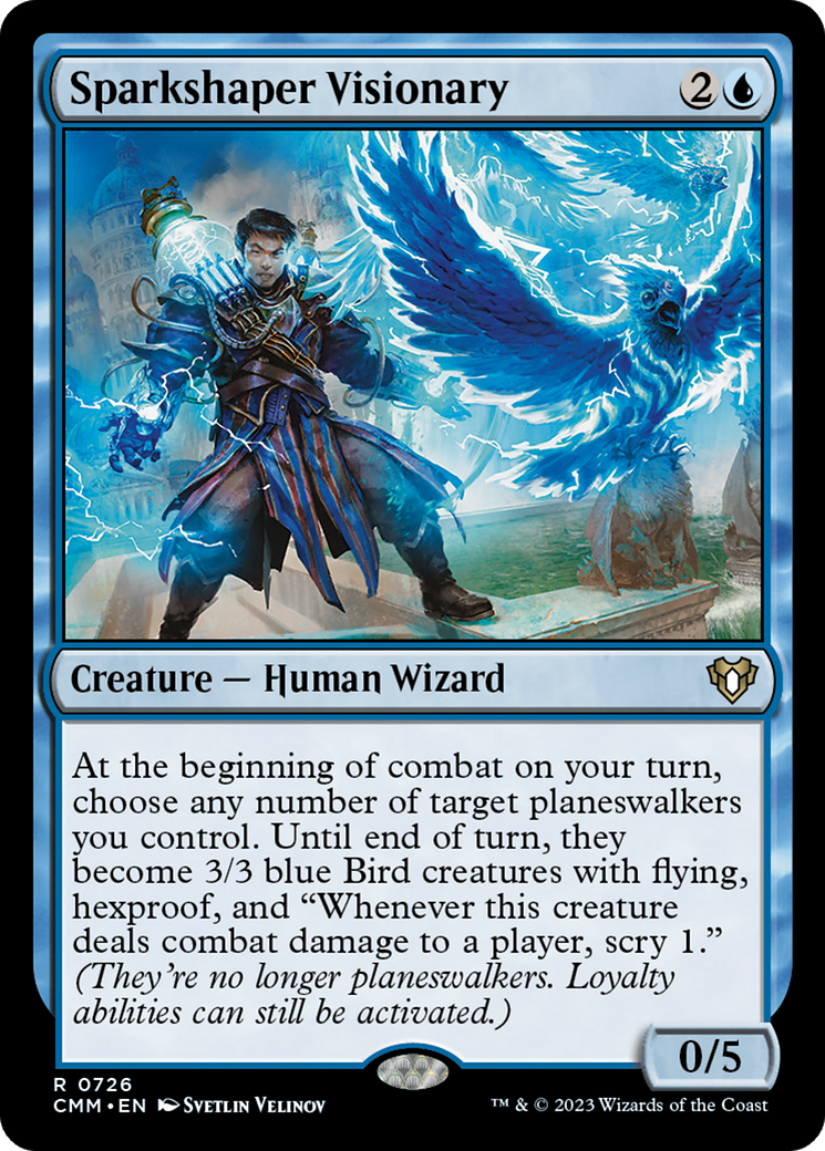 Sparkshaper Visionary [Commander Masters]-1